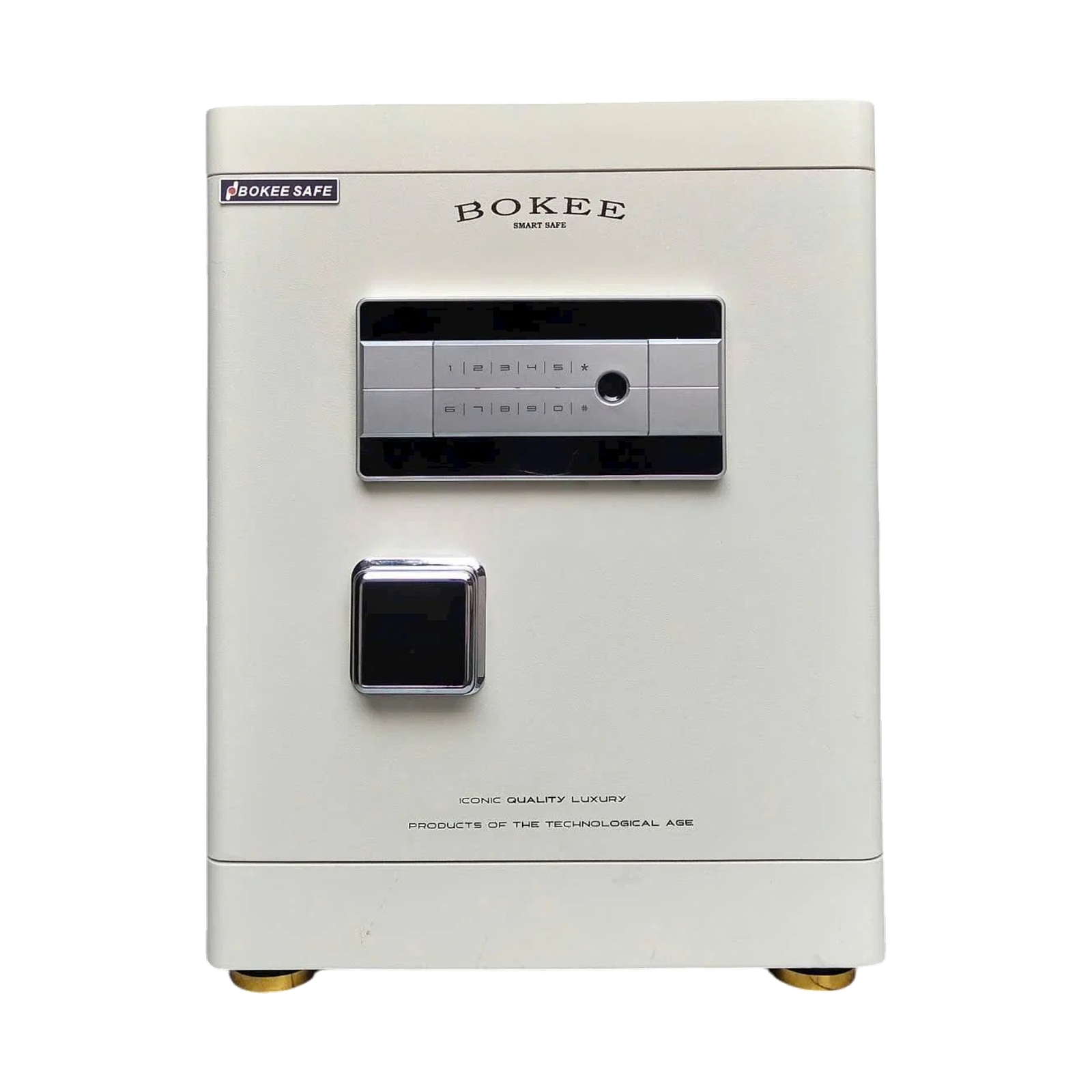 Két sắt BOKEE BK-50C màu Trắng kem