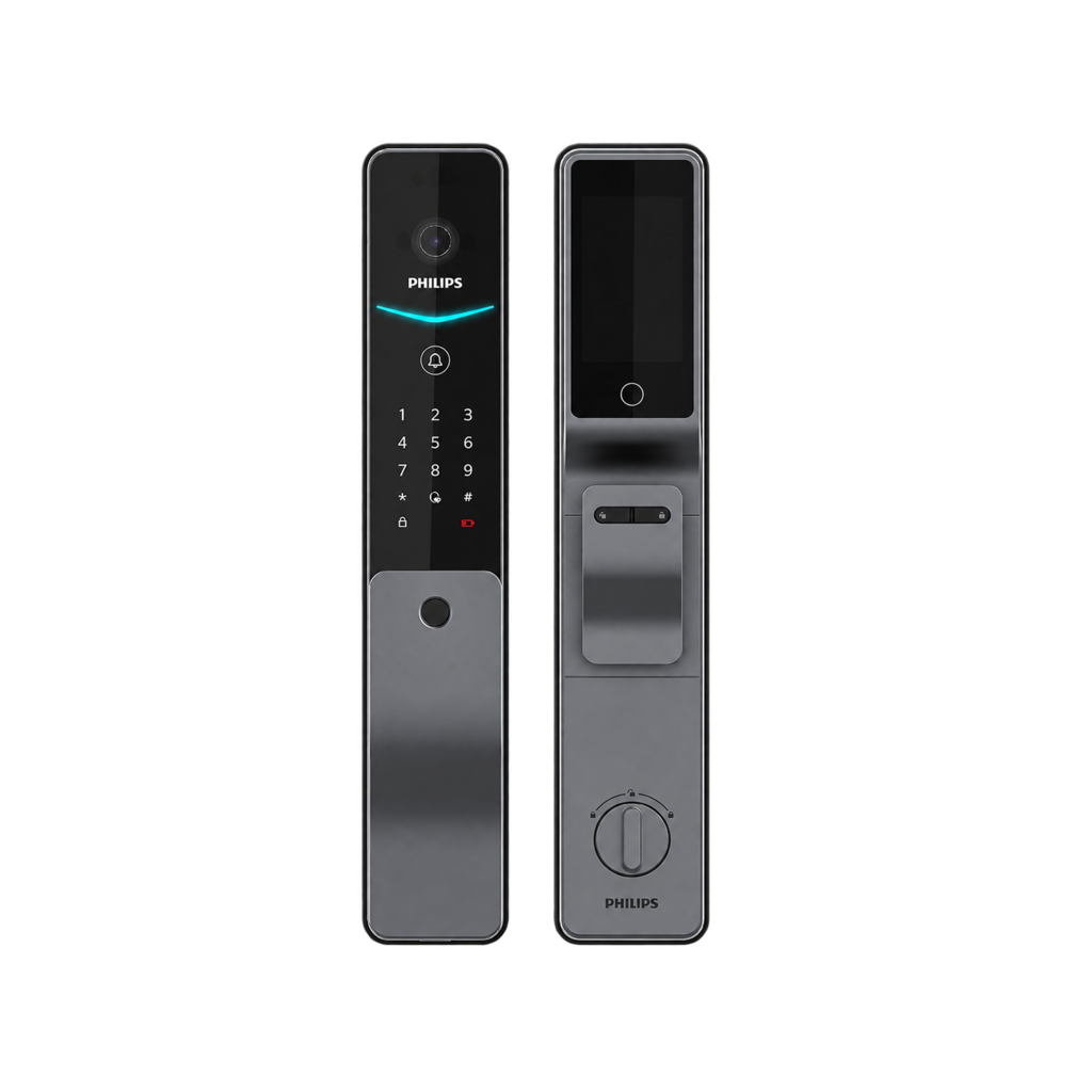 Khóa thông minh Philips DDL720-FVP-7HWS màu xám bạc